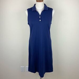 L.L. Bean Knit Tank Top Dress - Navy